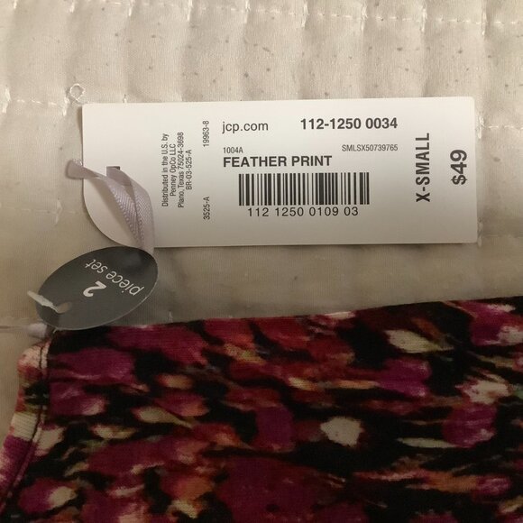 Ambrielle 2-Peace Pajama Set, Size x-small, NWT - Picture 4 of 9